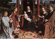 DAVID, Gerard The Mystic Marriage of St Catherine dg oil painting reproduction